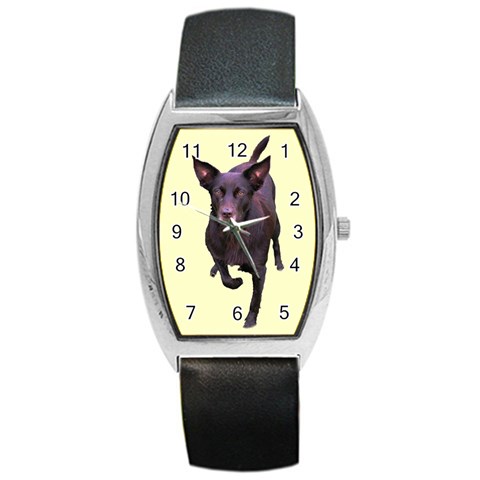 Kelpie 1 Barrel Style Metal Watch from ArtsNow.com Front