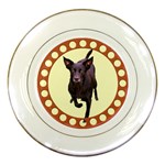 Kelpie 1 Porcelain Plate