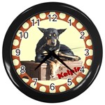 Kelpie 2 Wall Clock (Black)