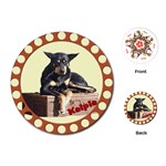 Kelpie 2 Playing Cards (Round)