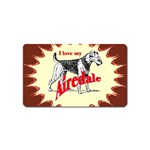 Airedale Magnet (Name Card)