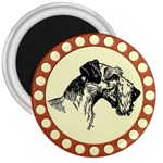 Hound 3  Magnet