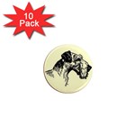 Hound 1  Mini Magnet (10 pack) 