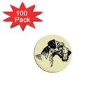 Hound 1  Mini Button (100 pack) 