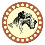 Hound Magnet 5  (Round)