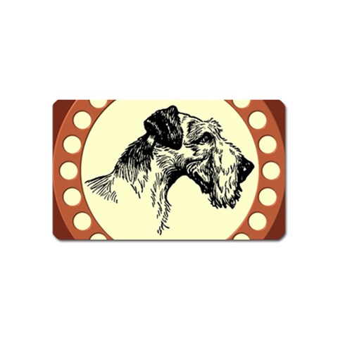 Hound Magnet (Name Card) from ArtsNow.com Front