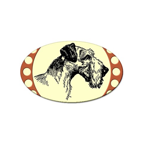 Hound Sticker Oval (10 pack) from ArtsNow.com Front