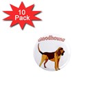 Bloodhound 1  Mini Magnet (10 pack) 