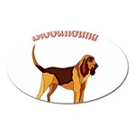 Bloodhound Magnet (Oval)
