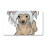 Chinese crested 2 - Magnet (Rectangular)