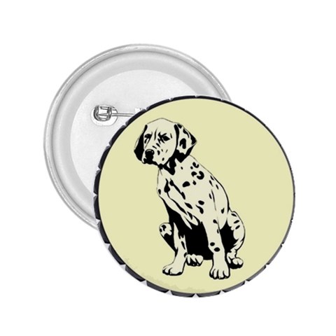 Dalmation puppy 2.25  Button from ArtsNow.com Front