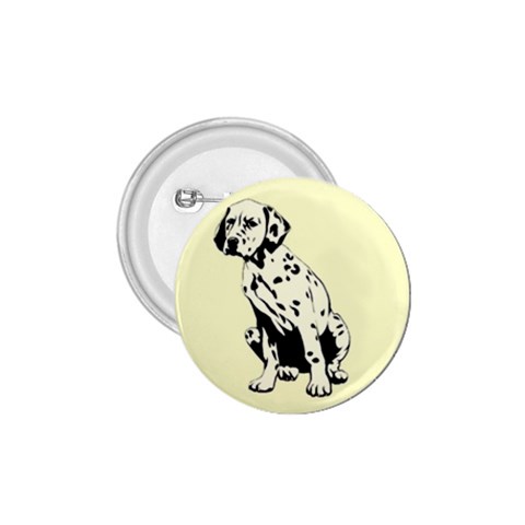 Dalmation puppy 1.75  Button from ArtsNow.com Front