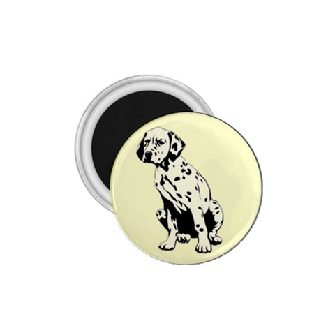 Dalmation puppy 1.75  Magnet from ArtsNow.com Front
