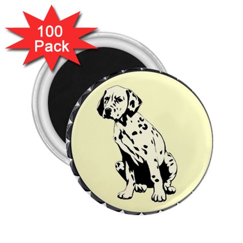 Dalmation puppy 2.25  Magnet (100 pack)  from ArtsNow.com Front