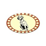 Dalmation puppy Sticker (Oval)