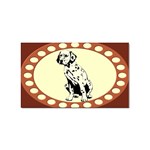 Dalmation puppy Sticker Rectangular (100 pack)