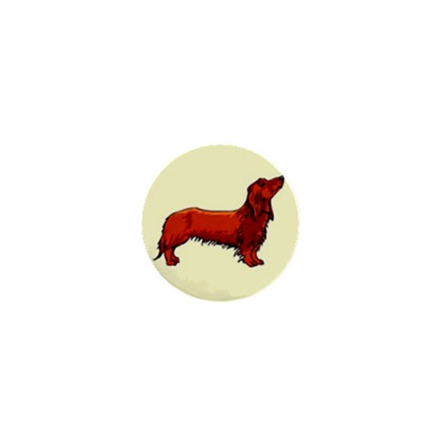 dachshund 1  Mini Button from ArtsNow.com Front