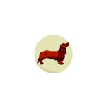dachshund 1  Mini Magnet