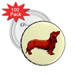 dachshund 2.25  Button (100 pack)