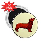 dachshund 2.25  Magnet (100 pack) 