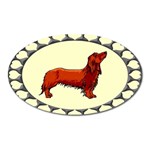 dachshund Magnet (Oval)