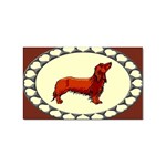dachshund Sticker Rectangular (10 pack)