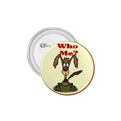 Who me? 1.75  Button from ArtsNow.com Front