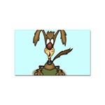 Who me? Sticker (Rectangular)