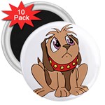 Innocent puppy 3  Magnet (10 pack)