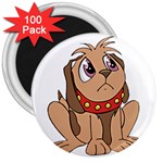 Innocent puppy 3  Magnet (100 pack)