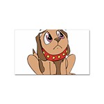 Innocent puppy Sticker Rectangular (100 pack)