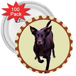 Kelpie 1 3  Button (100 pack)