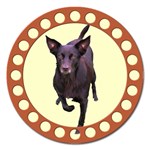 Kelpie 1 Magnet 5  (Round)
