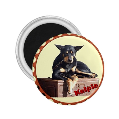 Kelpie 2 2.25  Magnet from ArtsNow.com Front