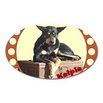 Kelpie 2 Magnet (Oval)