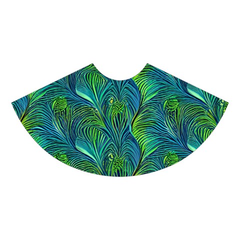 Feathered Midi Sleeveless Dress from ArtsNow.com Skirt Back