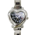 3 Heart Italian Charm Watch