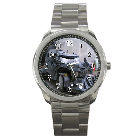 3 Sport Metal Watch from ArtsNow.com Front