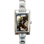 22 Rectangular Italian Charm Watch