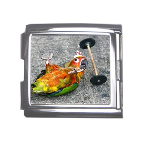 6 Mega Link Italian Charm (18mm) from ArtsNow.com Front