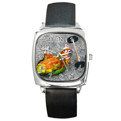6 Square Metal Watch from ArtsNow.com Front