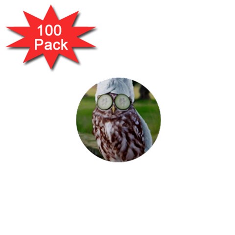 6 1  Mini Button (100 pack)  from ArtsNow.com Front