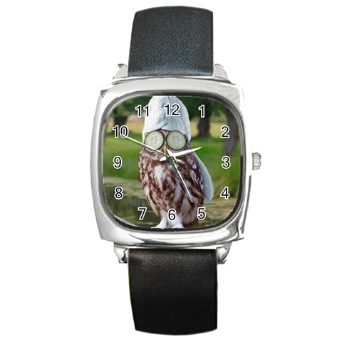 6 Square Metal Watch from ArtsNow.com Front