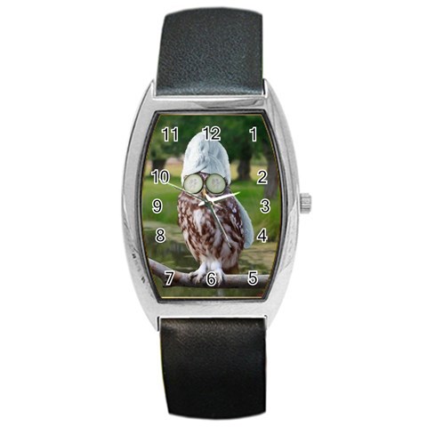 6 Barrel Style Metal Watch from ArtsNow.com Front
