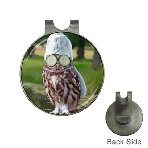 6 Golf Ball Marker Hat Clip from ArtsNow.com Front