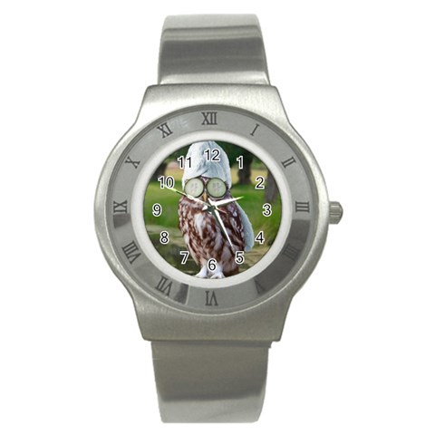 6 Stainless Steel Watch from ArtsNow.com Front
