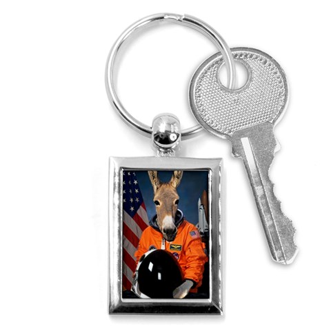 7 Key Chain (Rectangle) from ArtsNow.com Front