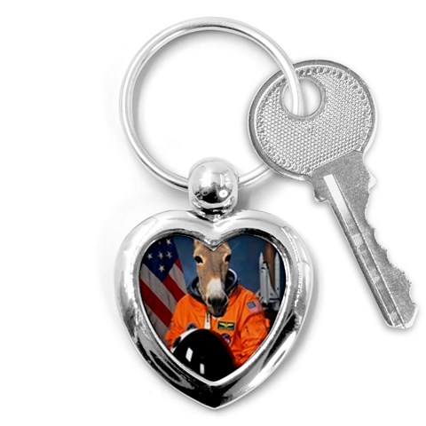 7 Key Chain (Heart) from ArtsNow.com Front