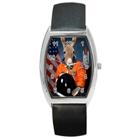 7 Barrel Style Metal Watch from ArtsNow.com Front