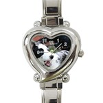 18 Heart Italian Charm Watch